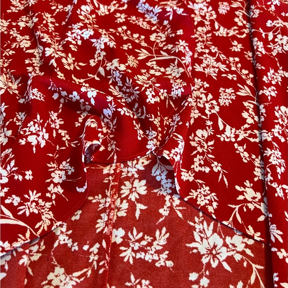 Medium Women’s Juniors Windsor On Vacay Floral Maxi Skirt Beach Boho Buttons - Picture 10 of 15